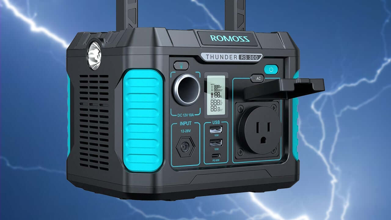 Buy Romoss RS300 Thunder Series Portable Power Station, 300W